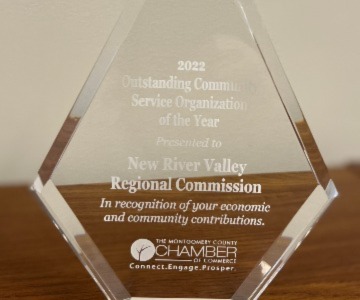 NRVRC Receives Community Service Award